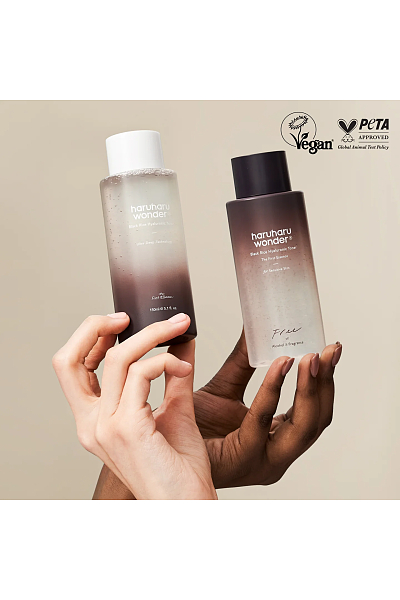 BLACK RICE hyaluronic toner / free of alcohol & fragrance 150ml