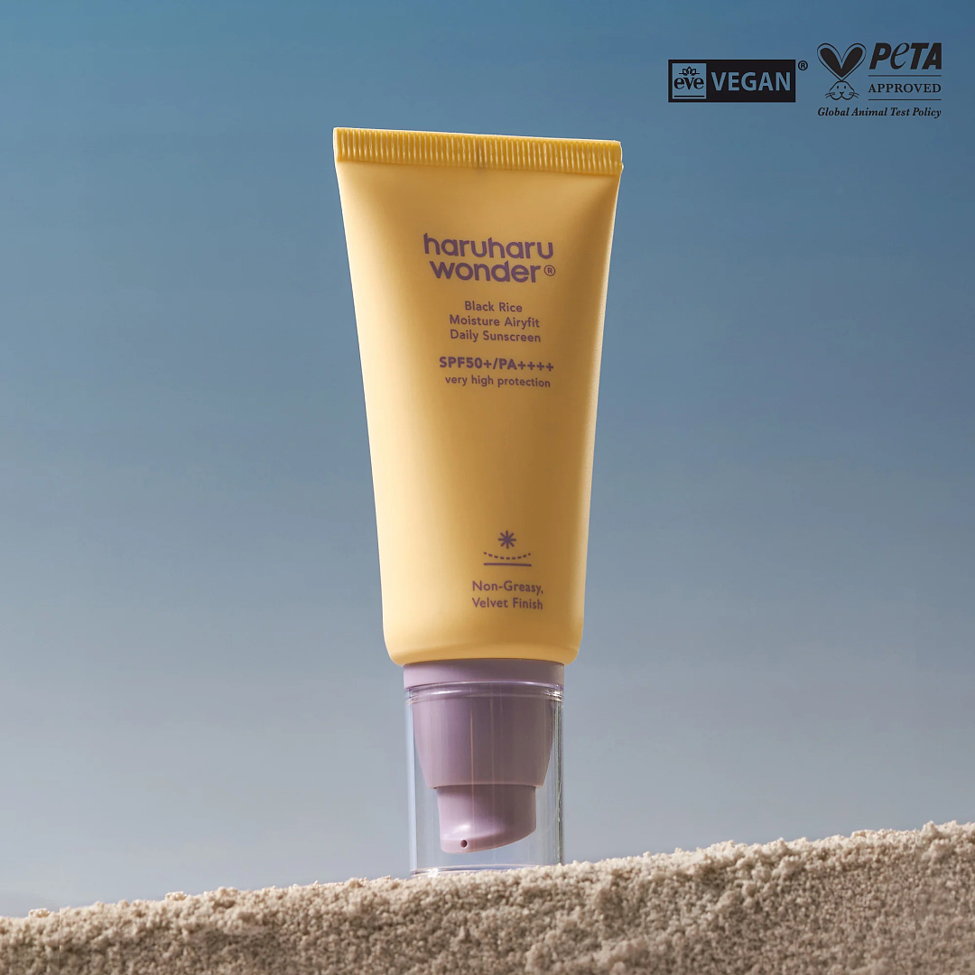 BLACK RICE moisture airyfit daily sunscreen SPF50+ PA++++ 50ml