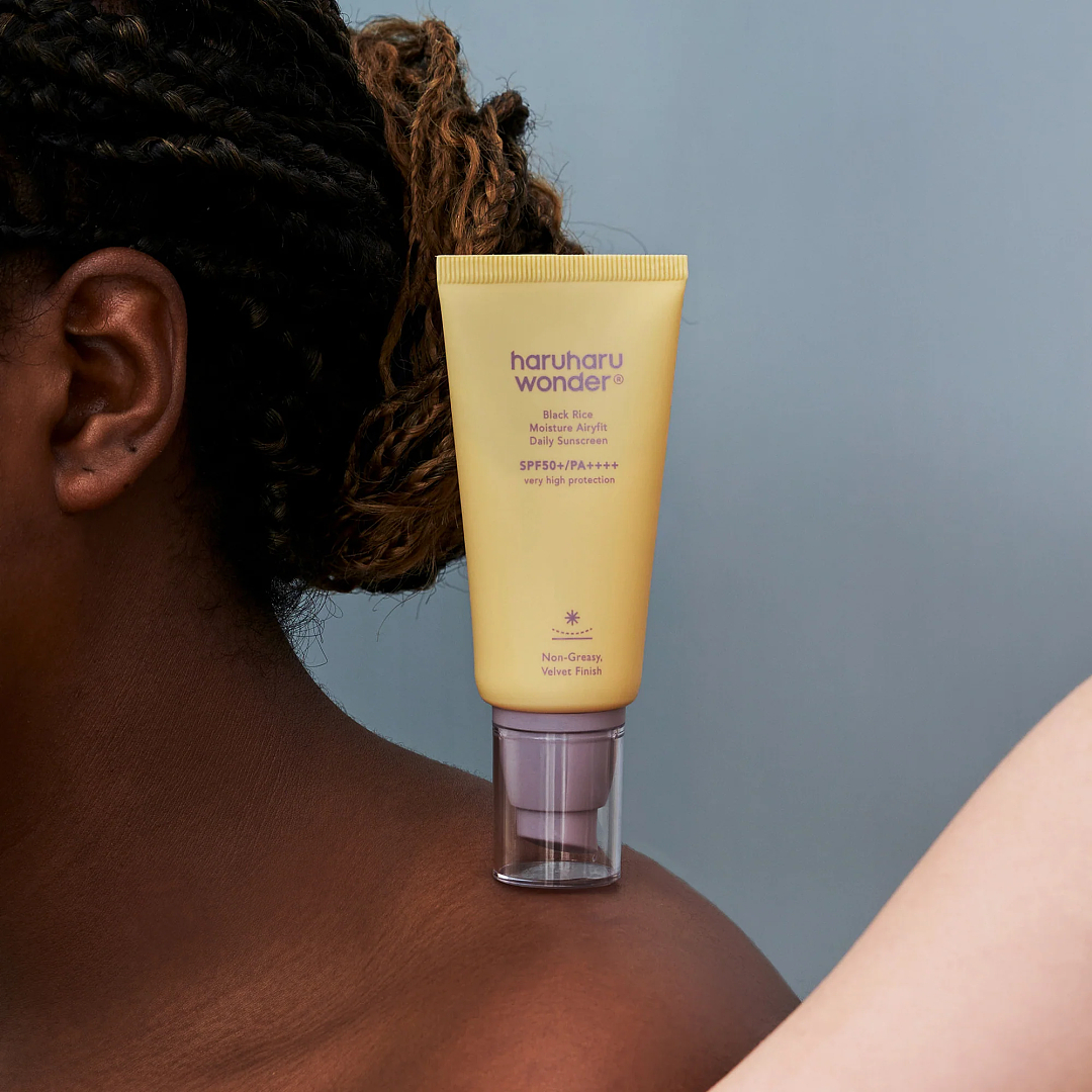 BLACK RICE moisture airyfit daily sunscreen SPF50+ PA++++ 50ml